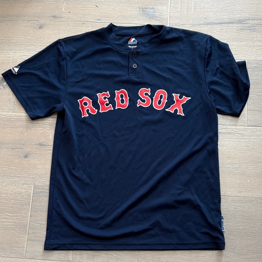 Men's Navy Red Sox Shirt